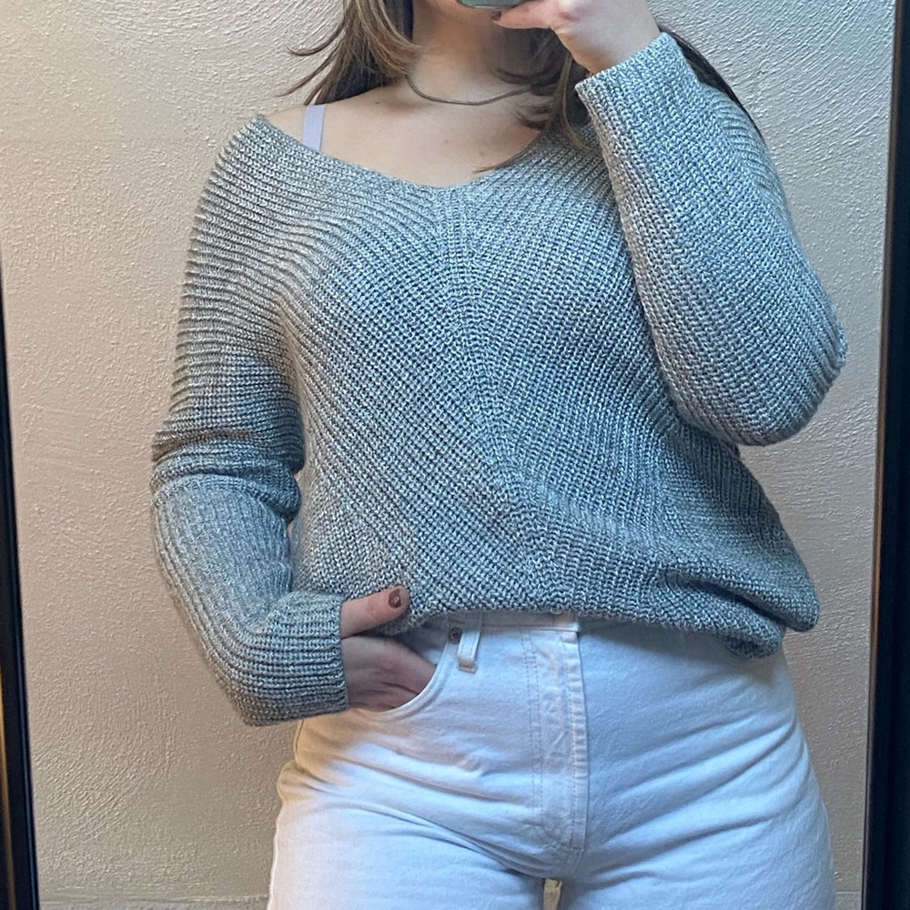 Superdry Light Gray Sweater